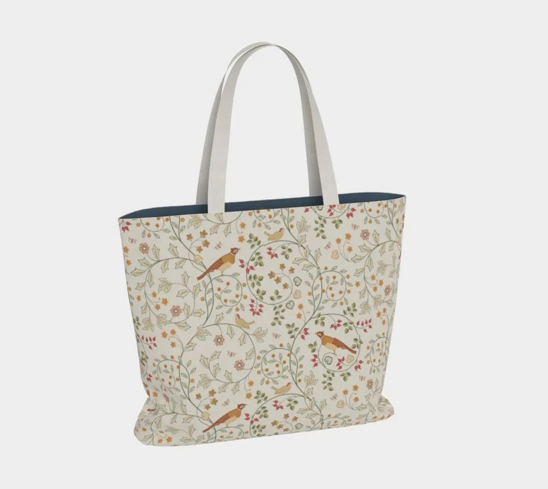 Vintage Prints Tote Bags - Mulberry & Fox tote bags featuring English country house and William Morris style prints