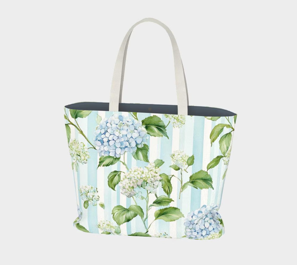 Blue Hydrangeas Tote Bag