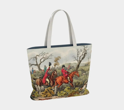 A-Hunting We Will Go Tote Bag - Mulberry & Fox