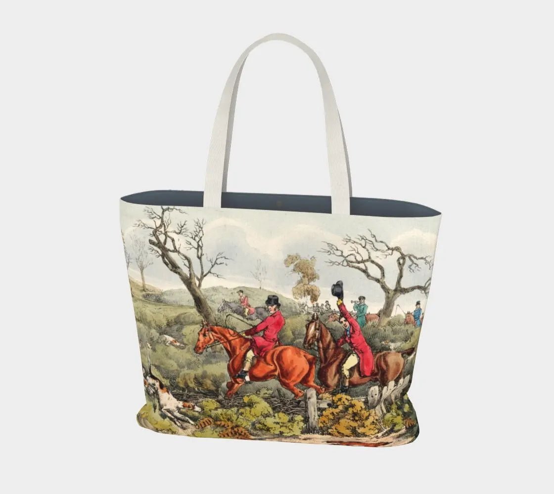 A-Hunting We Will Go Tote Bag - Mulberry & Fox