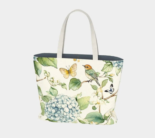 Birds and Blossoms Tote Bag - Mulberry & Fox