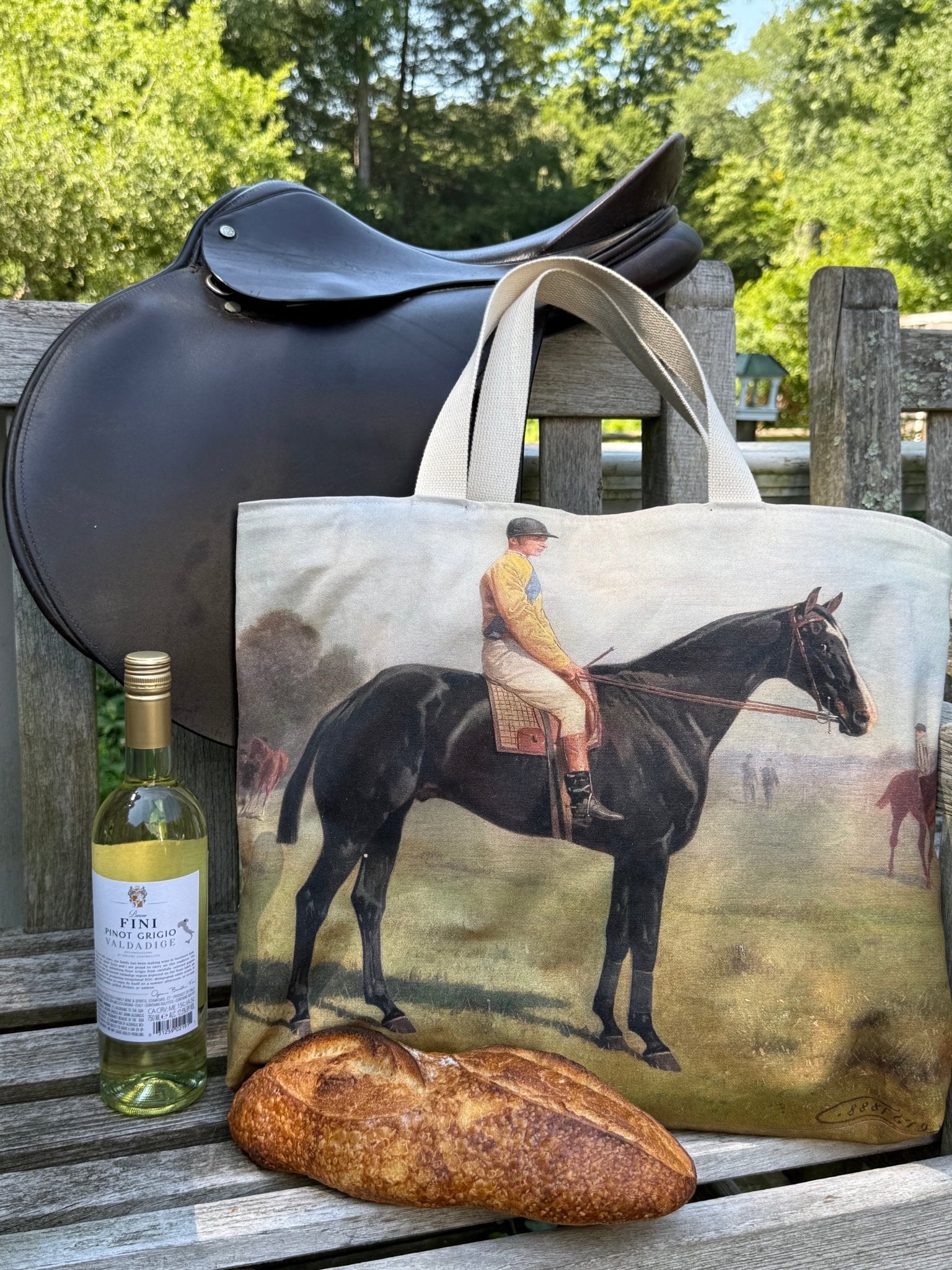 Canary Silks 1905 Tote Bag - Mulberry & Fox