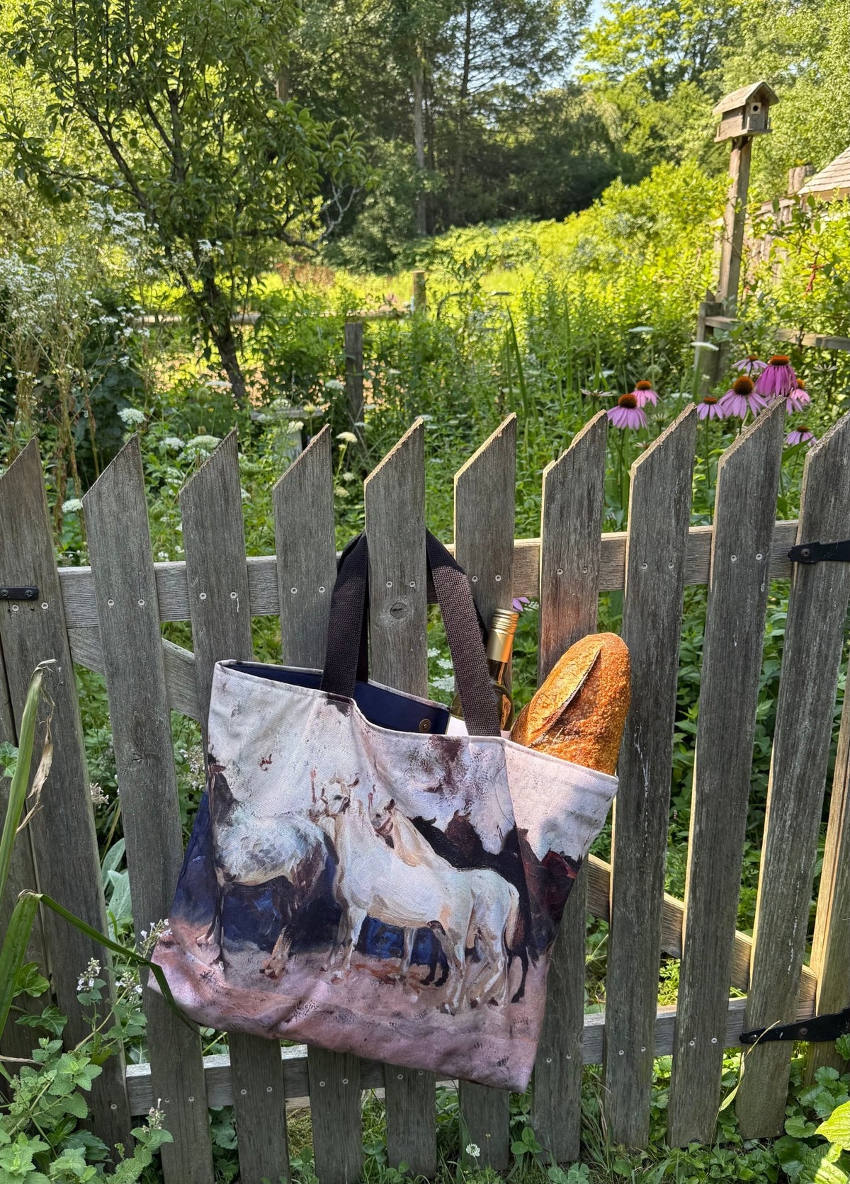 J.S. Sargent's Horses Tote Bag - Mulberry & Fox
