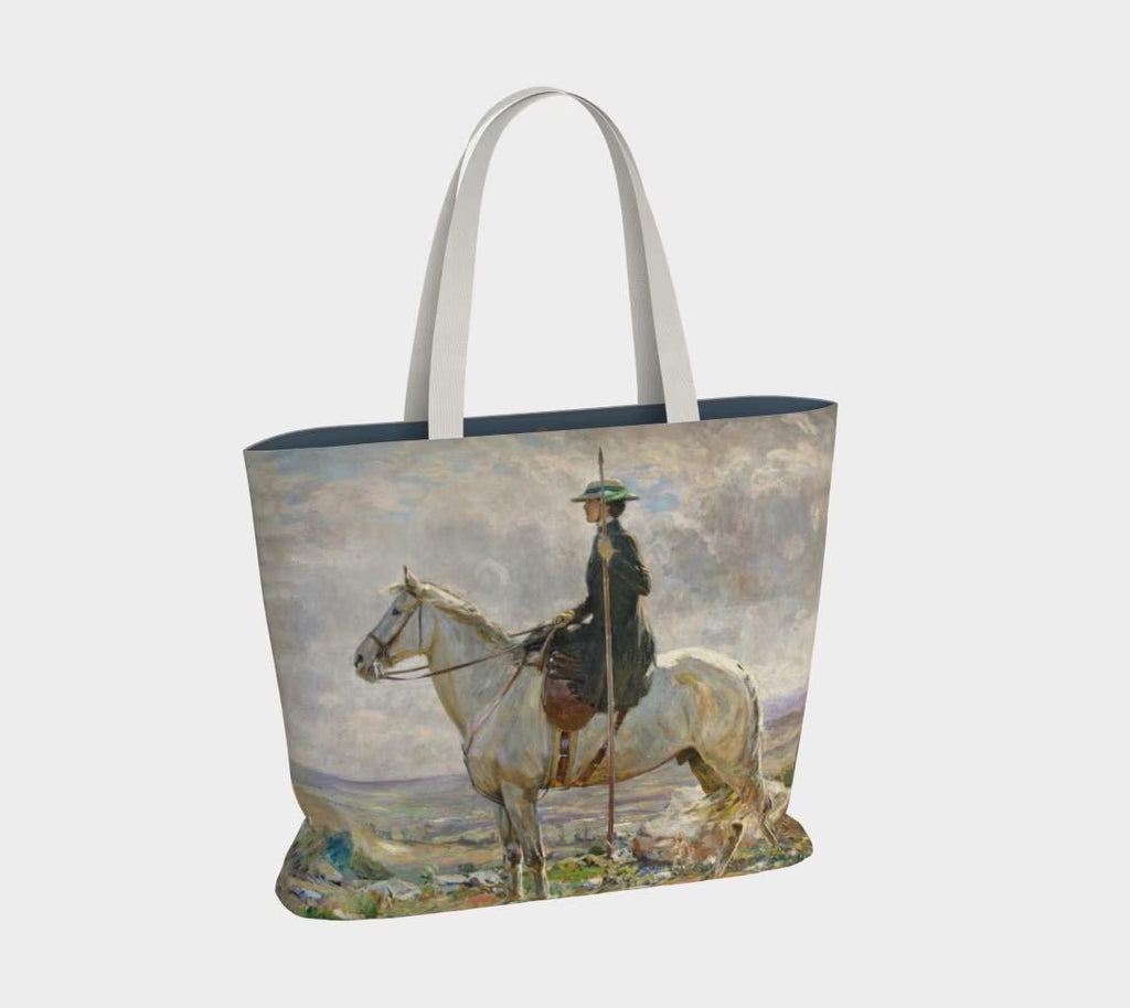The Sidesaddle Horsewoman Tote Bag - Mulberry & Fox
